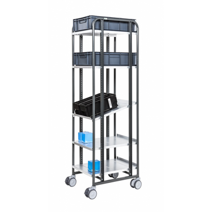 Kommissionierwagen Serie 168 Grösse S Hoch mit Bremse - Palo24