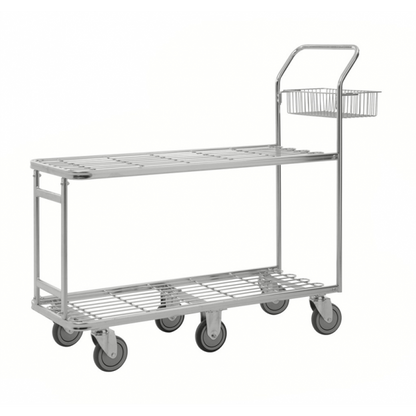 Großer Einkaufswagen mit stabiler Ladefläche - Palo24