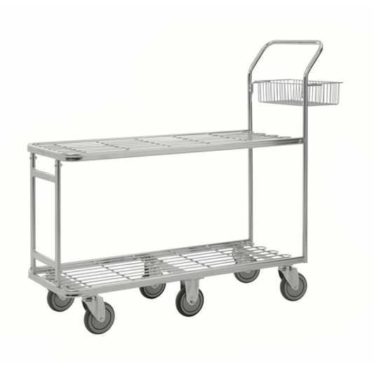 Großer Einkaufswagen mit stabiler Ladefläche - Palo24