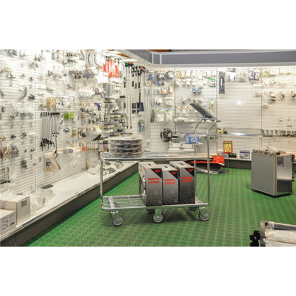 Großer Einkaufswagen mit stabiler Ladefläche - Palo24