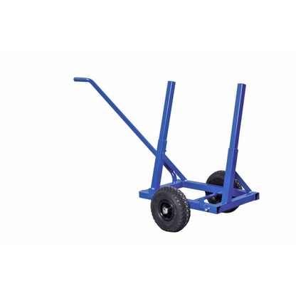 Scheibenwagen Plattenwagen Türtransport Lufträder mit Griff Abstellbock - Palo24