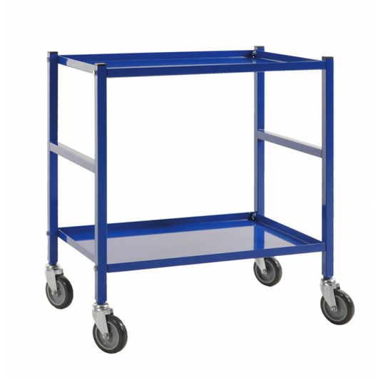 Tischwagen mit 2 Böden Passend für Boxen 600x400mm - Palo24