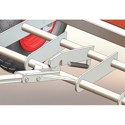 SCHWERLASTWAGEN stabiler Schwerlastwagen Deichselbremse - Palo24