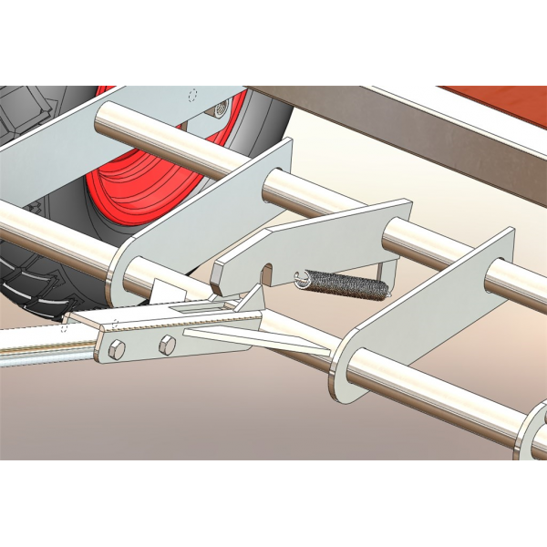 SCHWERLASTWAGEN  Pulverlackiert mit Sperrholzboden Vollverschweißter Rohrrahmen - Palo24