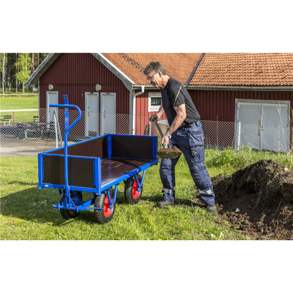 SCHWERLASTWAGEN stabiler Schwerlastwagen Deichselbremse - Palo24