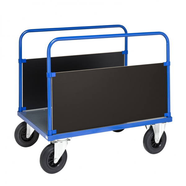 Wand-Plattformwagen Kofferwagen Tischwagen MDF Platte 2mm Stahlblech umwandelt Blau Industrie Schule Sport Aufbewahrung Transport Verschiedene Ausführungen - Palo24