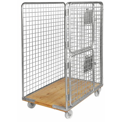 ROLLCONTAINER MIT HOLZBODEEN - Palo24