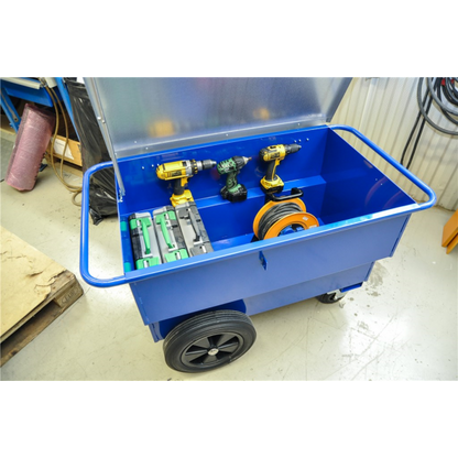 Werkzeugwagen | Werkstattwagen | Transportwagen | Wagen mit Lenkrolle Bockrolle - Palo24