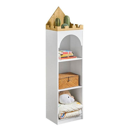 Kinderbücherregal | Aufbewahrungsregal Kinderzimmer | Weiss KMB42-W - Palo24
