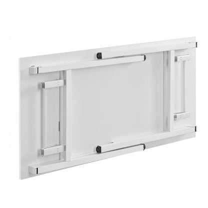 Schreibtisch Alta 120x60cm klappbar Weiss/Weiss