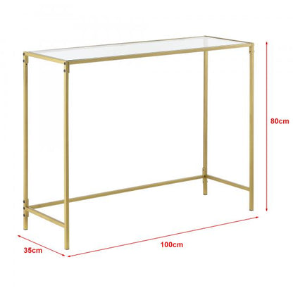 Table console Alajärvi 100x35x80cm or