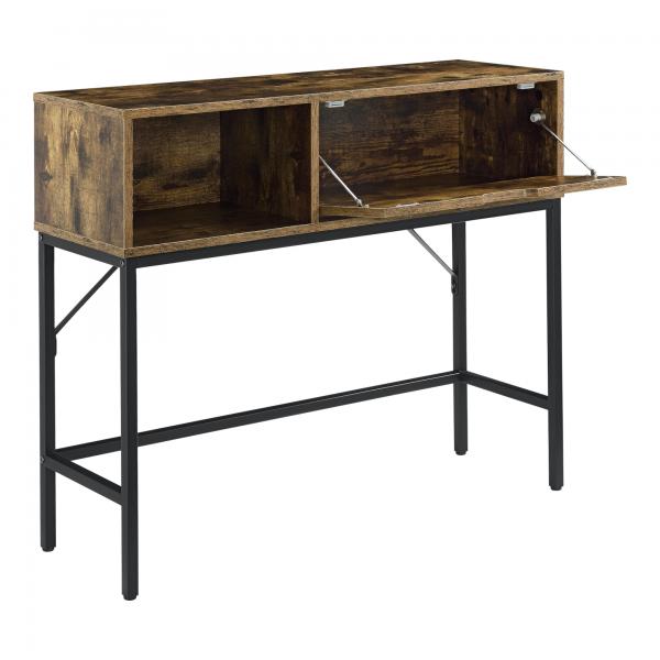 Table console Tranemo 92x30x80cm Ton bois foncé