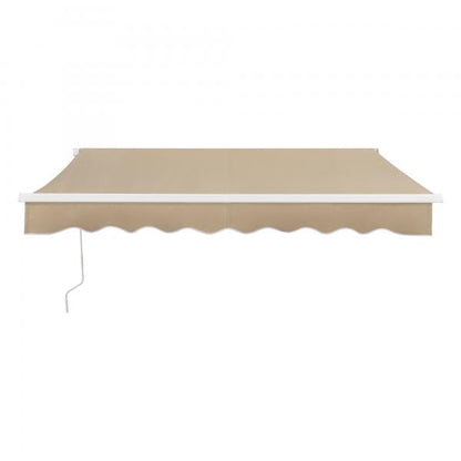 Tenda da sole a braccio articolato Bitonto 300x250cm con manovella Beige