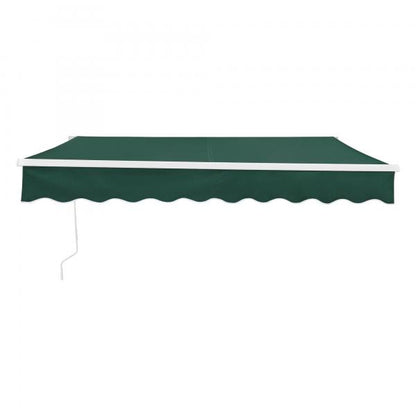 Tenda da sole a braccio articolato Bitonto 250x200cm con manovella verde scuro