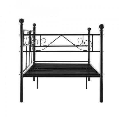 Metallbett Granada 90x200 cm Schwarz