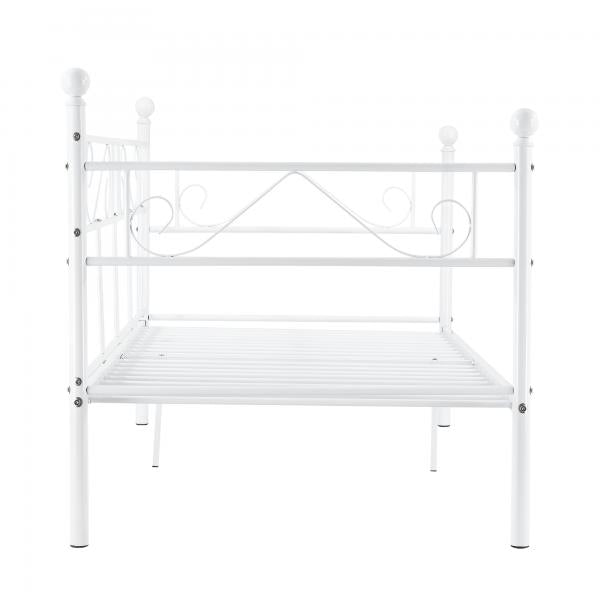 Metallbett Granada 90x200 cm Weiss