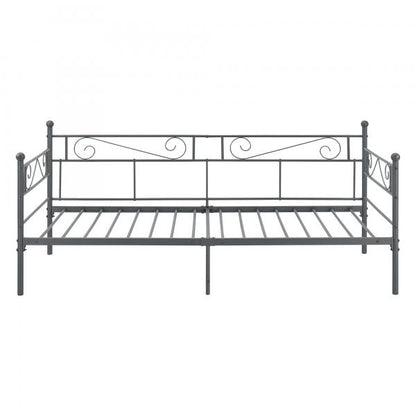 Metallbett Kerava 90x200 cm Dunkelgrau