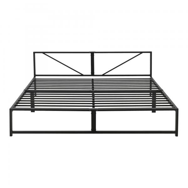 Metallbett Meran 180x200 cm Schwarz