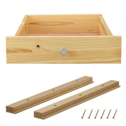 4x tiroirs pour meubles en palettes Euro, ensemble de bricolage en bois