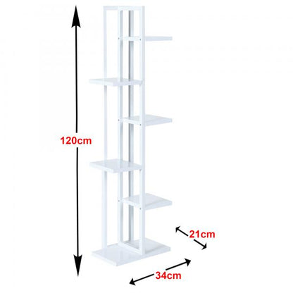 Pflanzregal Tohmajärvi Metall 120x34x21cm Weiss