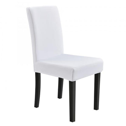 Lot de 4 housses de chaise 42-53 cm blanc