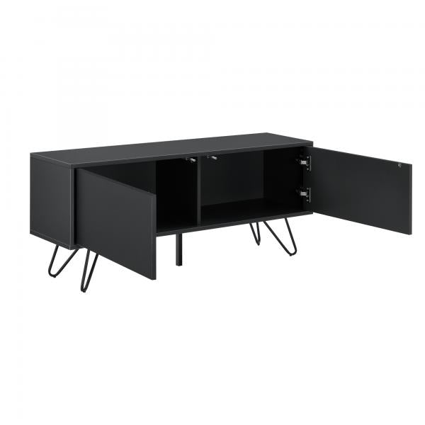 Sideboard Bollebygd 46,5x110x30cm Schwarz