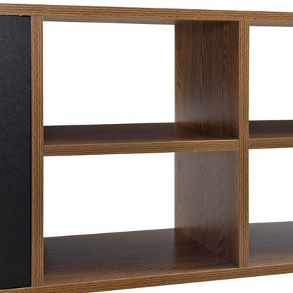 Sideboard Gnesta 120x30x53cm Dunkler Holzton/Schwarz