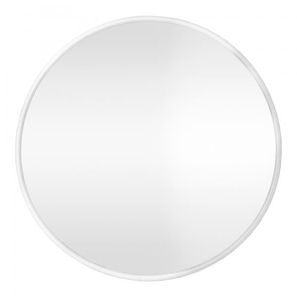 Miroir mural Ordona Ø40cm blanc, mat