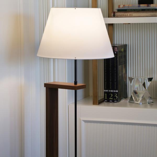 Lampadaire Bromwich beige