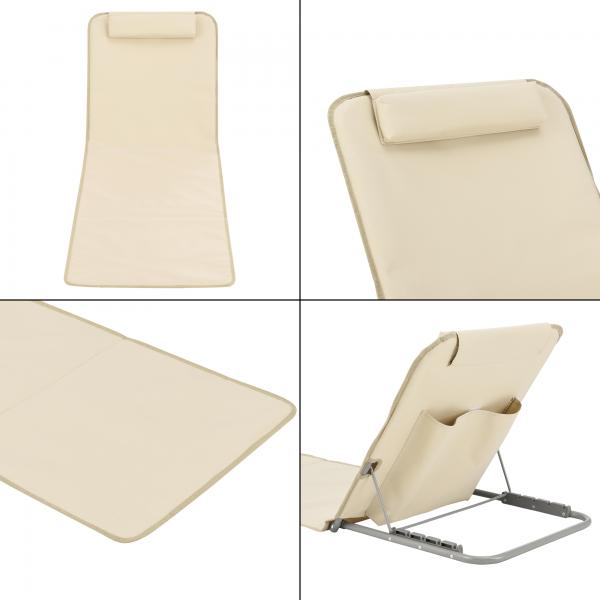 Strandmatte Donostia 2er Set Beige