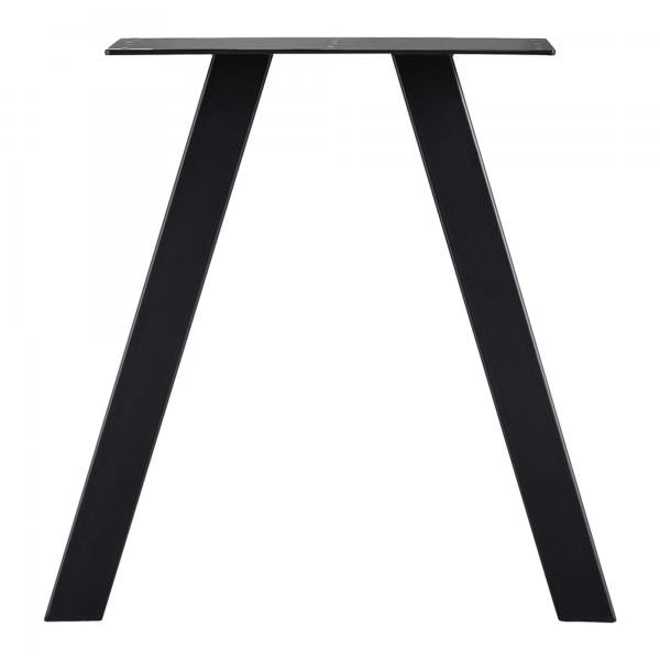 Cadre de table Mariager set de 2 acier 42x30cm noir