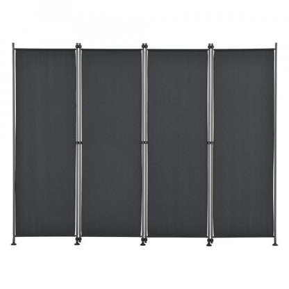 Trennwand Modica Outdoor 170x215 cm Schwarz