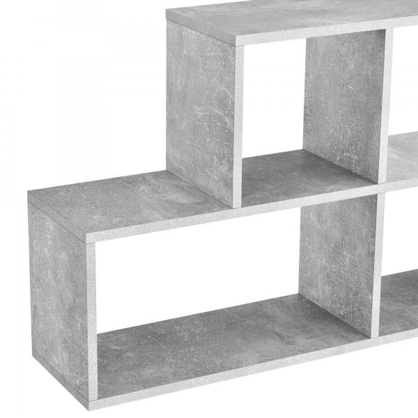 Etagère murale Bryne 100 x 19,5 x 53 cm aspect béton