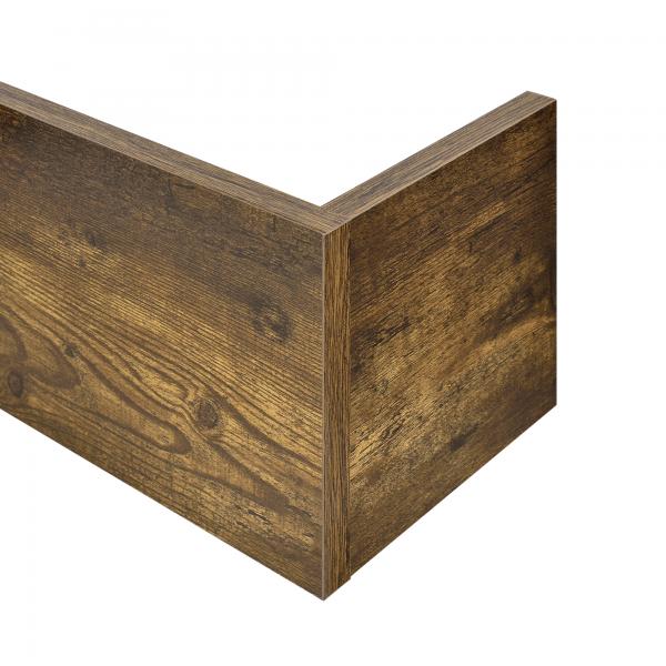 Etagère murale Grimstad 119 x 18 x 55 cm Ton bois foncé