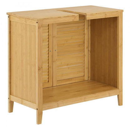 Bambus Waschbeckenunterschrank Värmdö 60x67x30cm