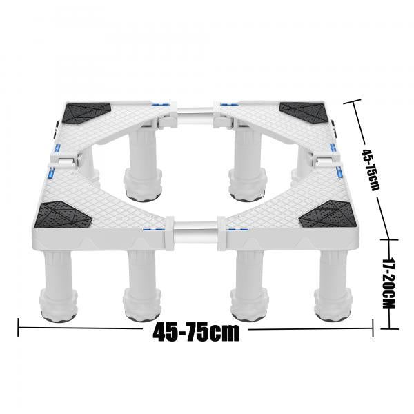 Kirburg châssis pour lave-linge 8 pieds 400 kg blanc