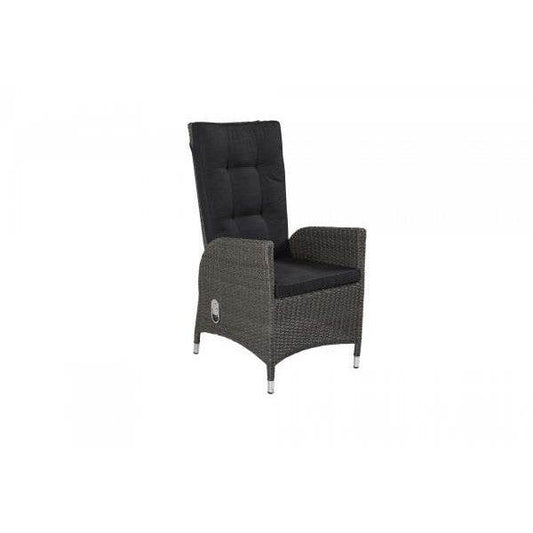 6x Positionsstuhl Barcelona grau-mix inkl. Sitzkissen - Palo24