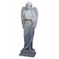 ANTIK ENGEL GARTENFIGUR 118CM SKULPTUR SCHUTZENGEL PARKFIGUR GARTENDEKO