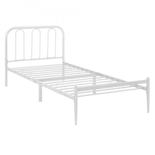 Metallbett Hank 90x200 cm Weiss