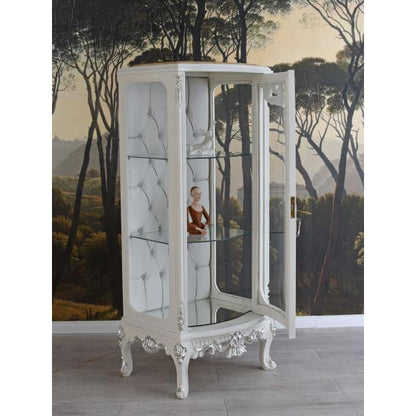 BAROCK VITRINE ANTIK VITRINENSCHRANK GLASVITRINE ROKOKO REGAL