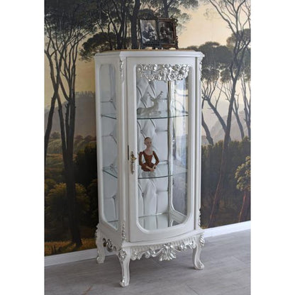 BAROCK VITRINE ANTIK VITRINENSCHRANK GLASVITRINE ROKOKO REGAL