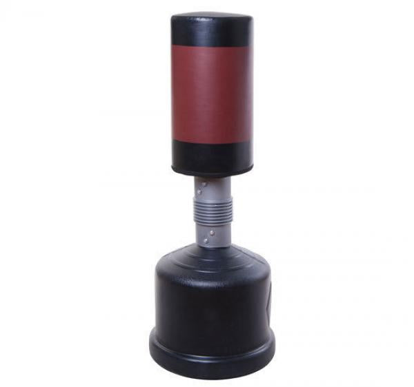 Standboxsack | Veganleder, Kunststoff | 160–185 cm | Schwarz, Rot