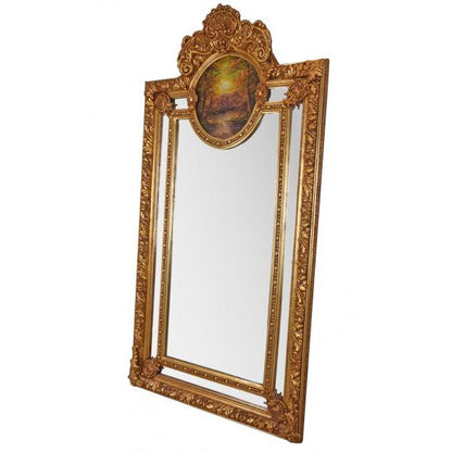 SPECCHIO ANTICO BAROCCO SPECCHIO ORO A TUTTA BELLEZZA 210CM SPECCHIO DA TOILETTE