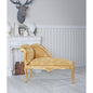 ROMANTISCHES SOFA OTTOMANE LANDHAUSSTIL SHABBY GOLD