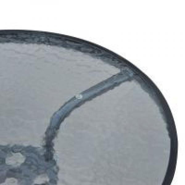 Outsunny® Gartentisch Glastisch Bistrotisch Balkontisch ?60x70cm - Palo24