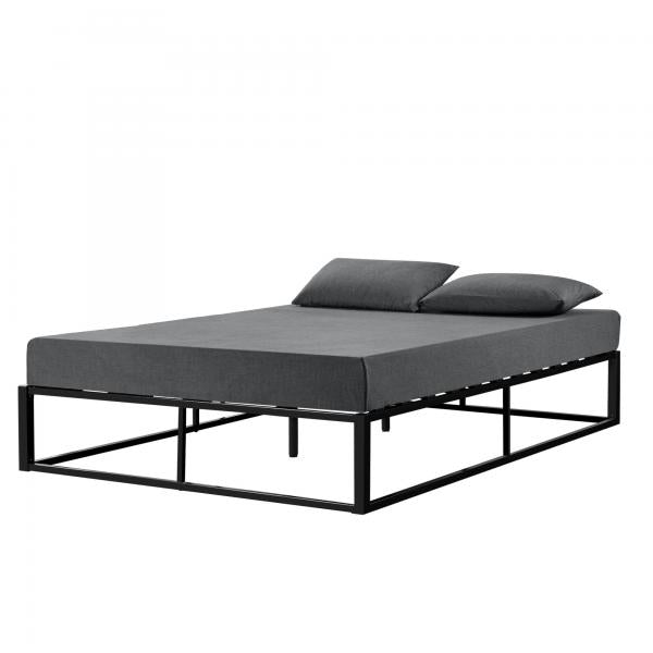 Metallbett Kreta 160x200 cm Schwarz