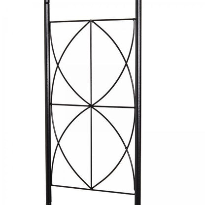 Pflanzbogen Torbogen Rankgitter Rosenbogen Garten Wetterfest H230 cm Metall - Palo24