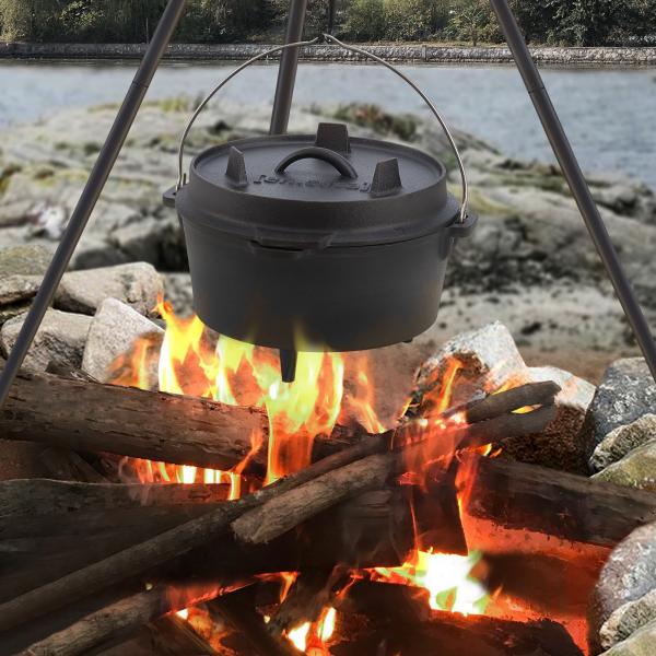 Feuertopf Enkhuizen 4,2L Gusseisen Schwarz