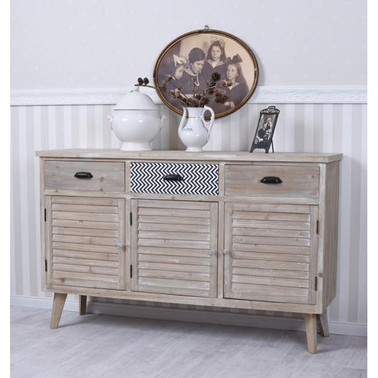 CREDENZA VINTAGE LOFT ROOM CASSETTIERA MOBILE ARMADIO ALTO