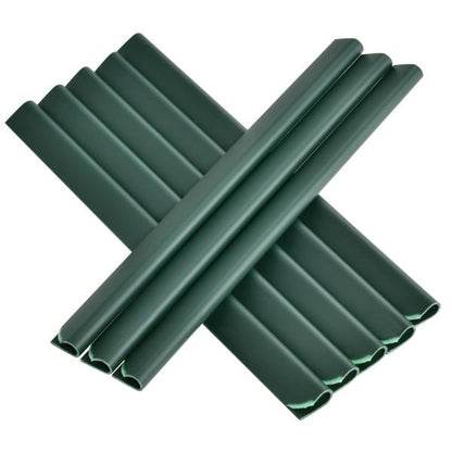 PVC Sichtschutzstreifen Zaunblende  in grün 4er Set
